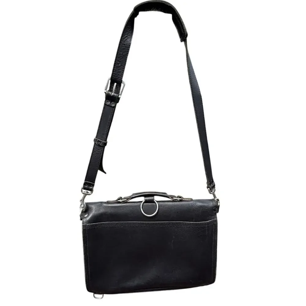 Thin Front Pocket Leather Briefcase ll Saddleback Leather Co.